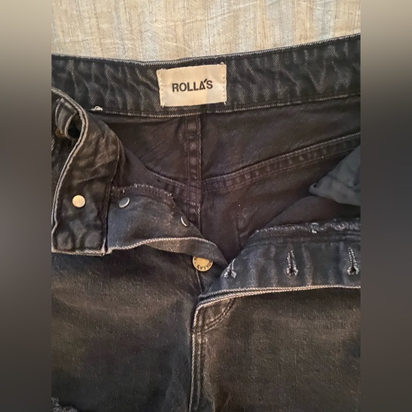 Rolla’s cut-off jean shorts - Picture 2 of 3